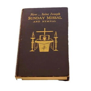 New Saint Joseph Sunday Missal And Hymnal 1966 Vintage Catholic